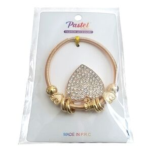 Pastel Collection Charm Bracelet Gold Tone